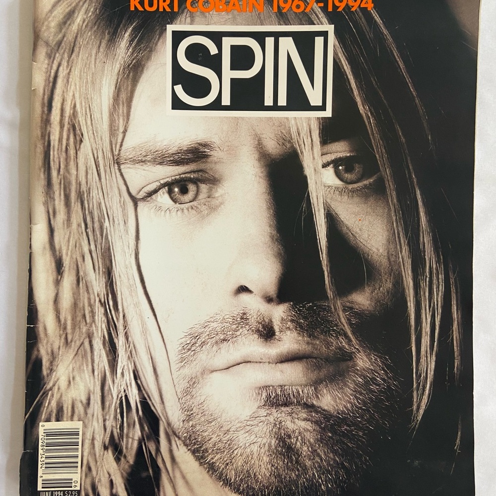 Kurt Cobain Spin Magazine